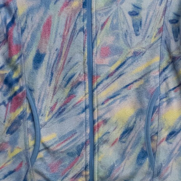 So Girls Multicolor Hoodie Full Zip Pockets Long Sleeve Pure Polyester Size L - Picture 4 of 7